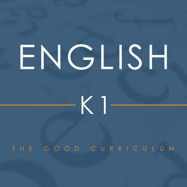 Kindergarten 1 - English